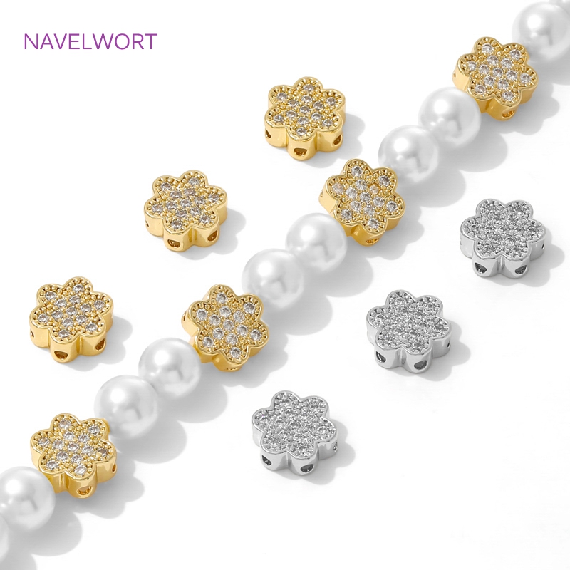 18K Gold Plated Flower Shape B - Flower Supplies recension och pris